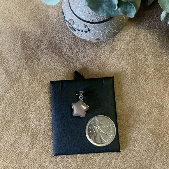 Sunstone Moonstone Star Pendant - Picture 3 of 4